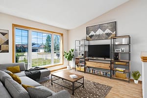 virtual staging living room