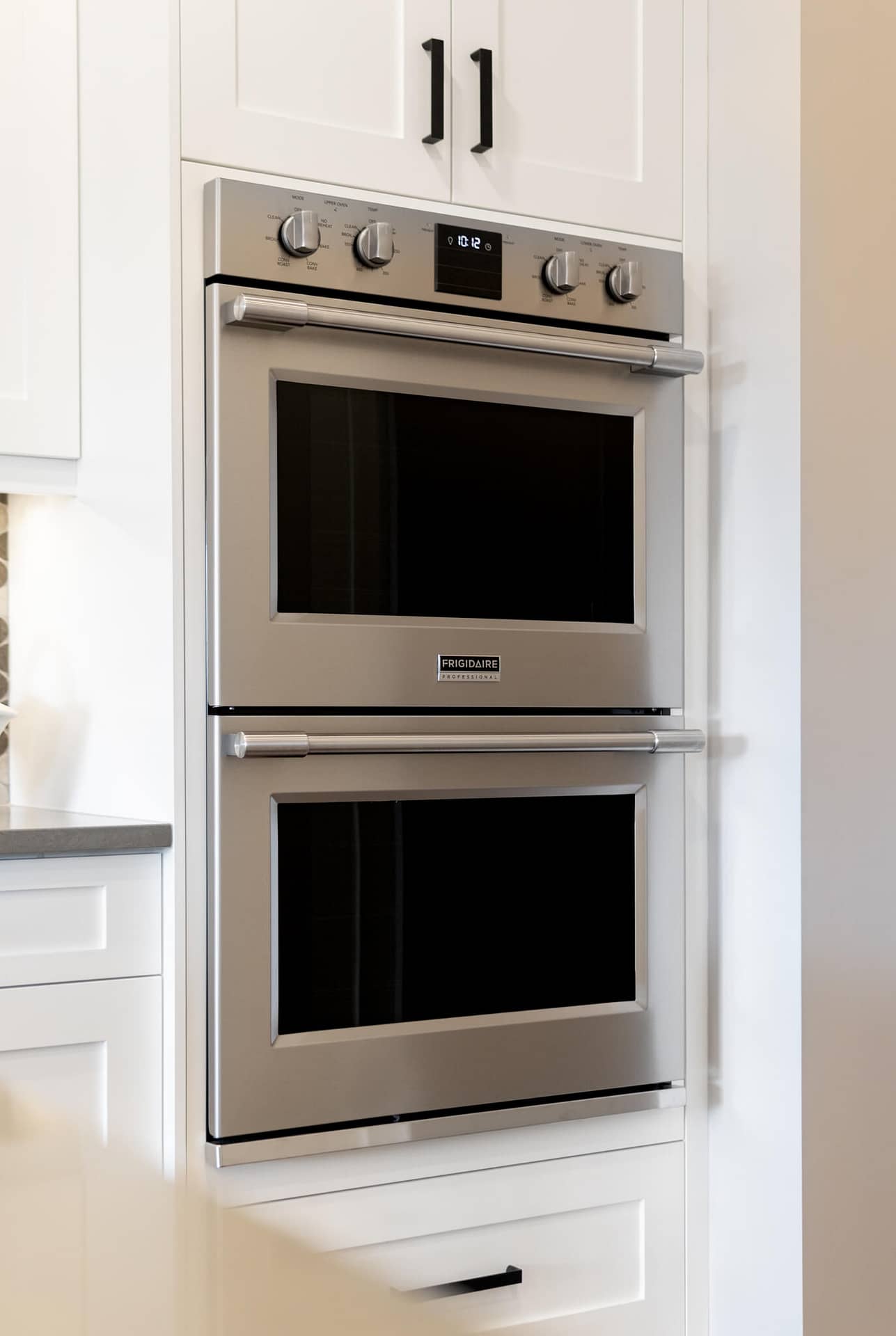 Feature photo of double ovens in kitchen